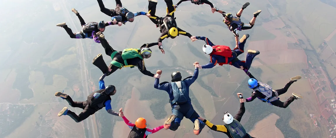 7. Skydiving Over Abu Dhabi