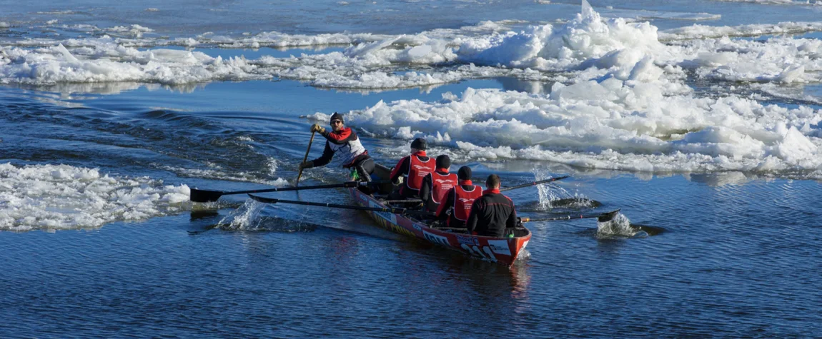 Try Ice Canoeing in Quebec