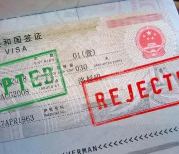 Why China tourism Visa Applications Get Rejected