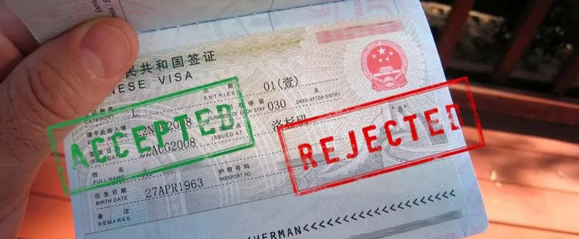 Why China tourism Visa Applications Get Rejected