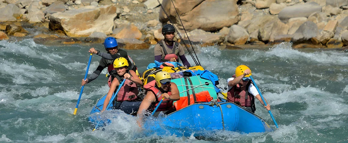 White Water Rafting in the Trishuli River