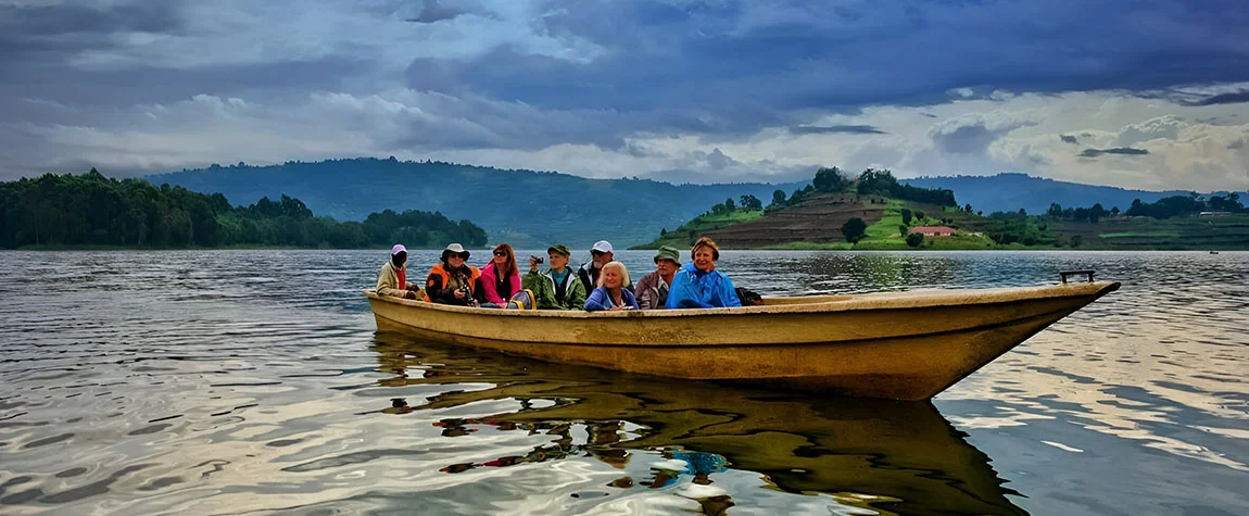 Visiting Lake Bunyonyi